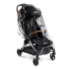 Ickle Bubba Gravity Auto Fold Stroller - Black rainover