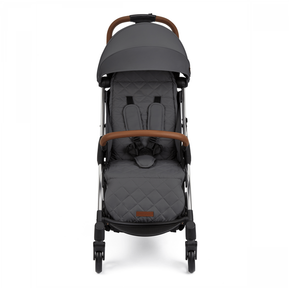 Ickle Bubba Gravity Stroller Graphite Grey Stroller Olivers Baby Care
