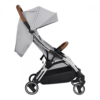 Ickle Bubba Gravity Auto Fold Stroller – Silver Grey seat up