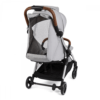 Ickle Bubba Gravity Max Auto Fold Stroller – Silver Grey back