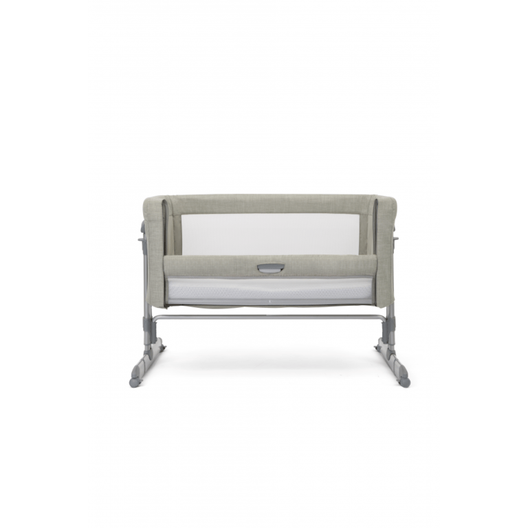 Joie Roomie Glide Side Sleeping Crib Almond Olivers Baby Care