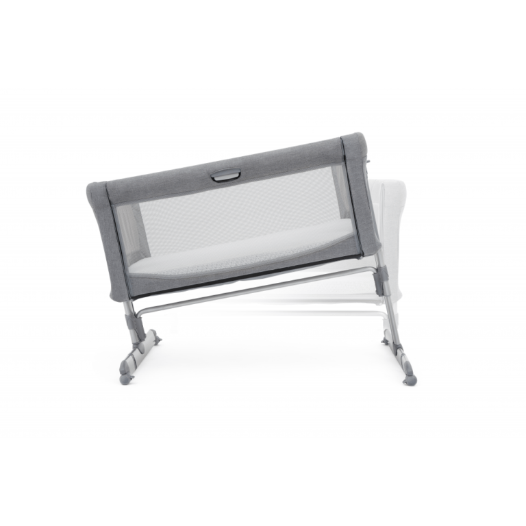 Joie Roomie Side Sleeping Crib Grey Flannel Olivers Baby Care