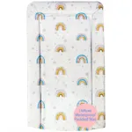 Callowesse Changing Mat Deluxe Waterproof with Raised Edges  - Rainbow Stars