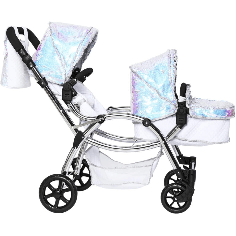Roma dolls twin best sale pram