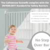 Callowesse Screwfit Metal Stair Gate – 76-81 cm