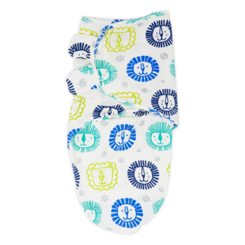 Callowesse Newborn Baby Swaddle - 0-3 Months - Little Lions