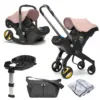 Doona Blush Pink + Rain Cover + Essentials Bag + Base