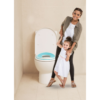Dreambaby Ezy Slimline Contoured Shape Toilet Trainer Seat - Aqua lifestyle