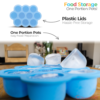 Callowesse Silicone Food Storage – Blue