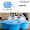 Callowesse Silicone Food Storage – Blue