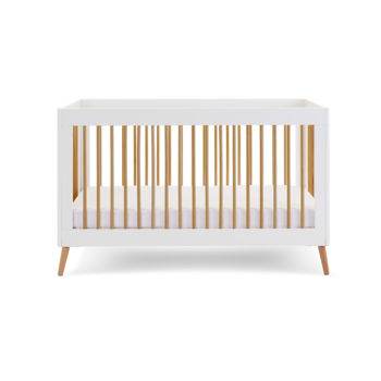 Obaby Maya Cot Bed - Cot Bed top Lowest Height Side View