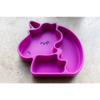 Callowesse Animal Silicone Plate – Pink Unicorn