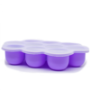Callowesse Silicone Food Storage - Purple - With Lid