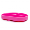 Callowesse Silicone Suction Plate - Pink - Depth