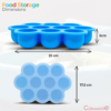 Callowesse Silicone Food Storage – Blue