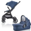 JuniorJones J-SPIRIT Stroller and Carrycot 2 in 1 Bundle - Insignia Navy