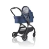 JuniorJones J-SPIRIT Carrycot - Insignia Navy - Stroller front View