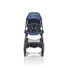 JuniorJones J-SPIRIT Stroller - Insignia Navy - Front View with bumper bar