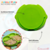 Callowesse Animal Silicone Plate – Green Owl