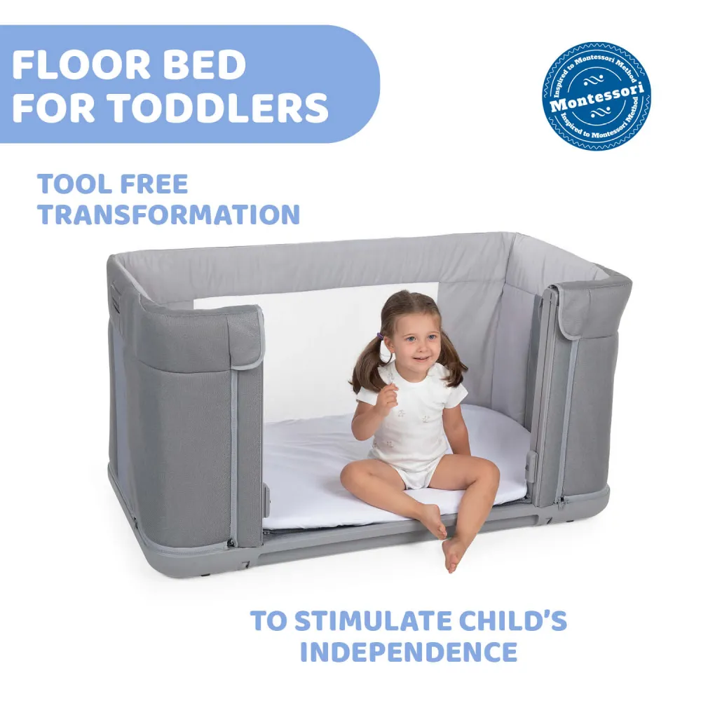 Chicco Next2Me Forever Side Sleeping Bedside Cot Co Sleeping Crib