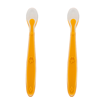 Callowesse Silicone Spoons 2 Pack - Orange