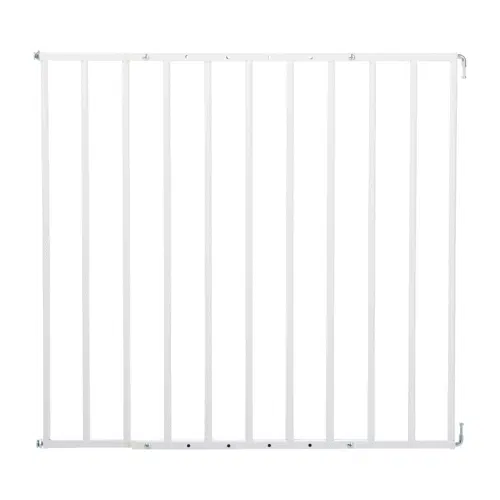 Clippasafe No Trip Metal Stair Gate 60-107cm Secure Baby Safety Gate