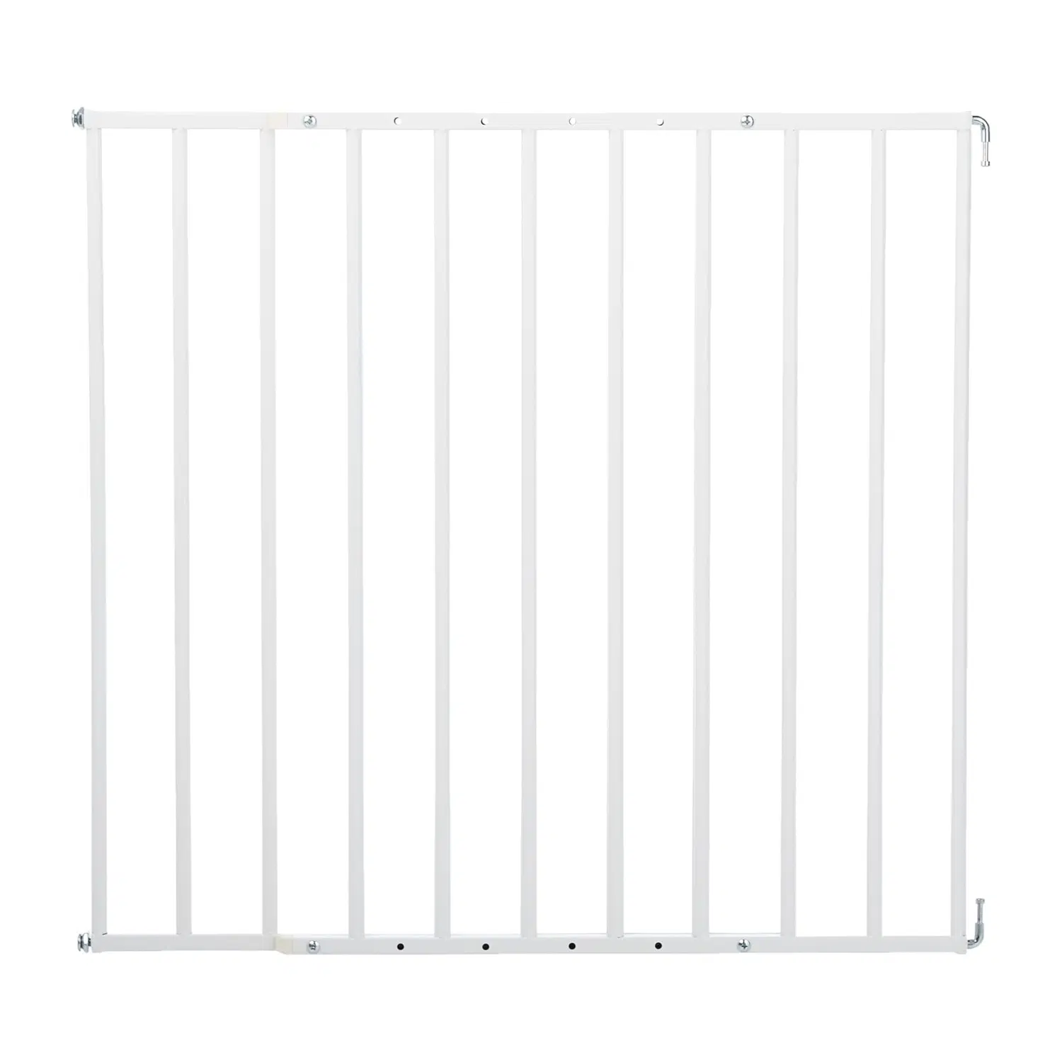 Clippasafe No Trip Metal Stair Gate 60-107cm Secure Baby Safety Gate