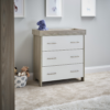 Nika Changing Unit- Grey Wash & White- Liefstyle Image