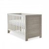Nika Cot Bed- Grey Wash & White- Side View