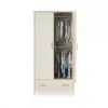 Nika Double Wardrobe- Oatmeal- Full up