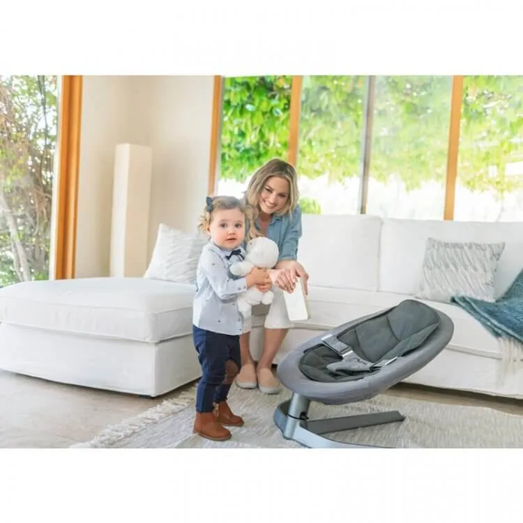 Nuna Leaf Gliding Rocker Cinder Rocker Baby Comfort Soother