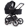 Venicci Tinum Special Edition 3 in 1 Travel System - Stylish Black (10 Piece Bundle) - Pram