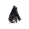 Venicci Tinum Special Edition 3 in 1 Travel System - Stylish Black (10 Piece Bundle) - Pushchair Folded Side View