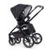 Venicci Tinum Special Edition 3 in 1 Travel System - Stylish Black (10 Piece Bundle) - Pushchair Right side