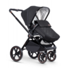 Venicci Tinum Special Edition 3 in 1 Travel System - Stylish Black (10 Piece Bundle) - Pushchair with footmuff Right Side