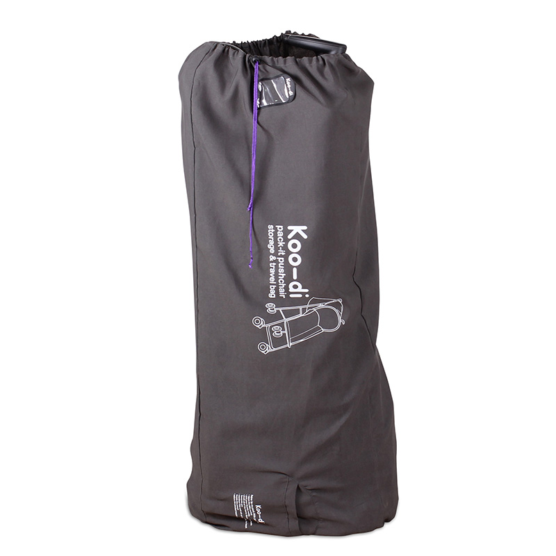 Koo-Di Stroller Travel and Storage Bag - Grey and Purple