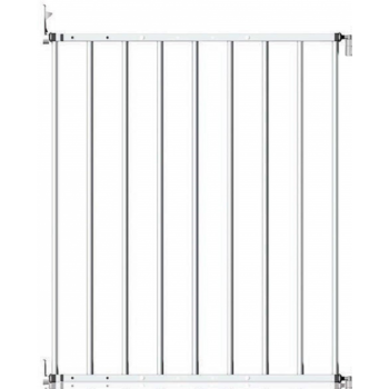 Clippasafe Extendable No Trip Metal Baby Safety Gate (60-107cm) – Secure, Sturdy & Easy to Use with a white back ground