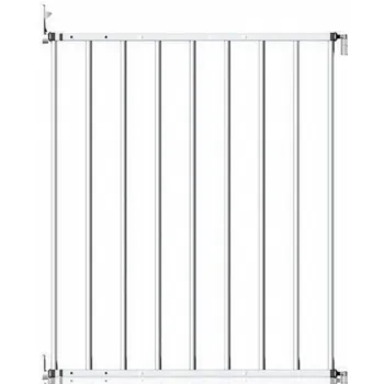 Clippasafe Extendable No Trip Metal Baby Safety Gate (60-107cm) – Secure, Sturdy & Easy to Use with a white back ground