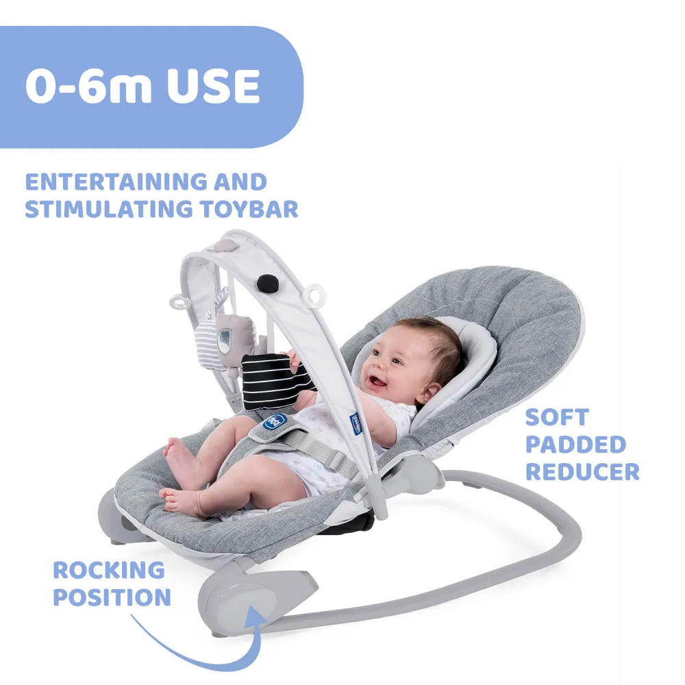 Chicco Hoopla Bouncer - Titanium - Image 3