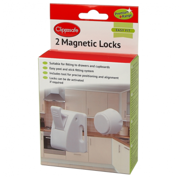 Clippasafe Magnetic Locks - Pack of 2
