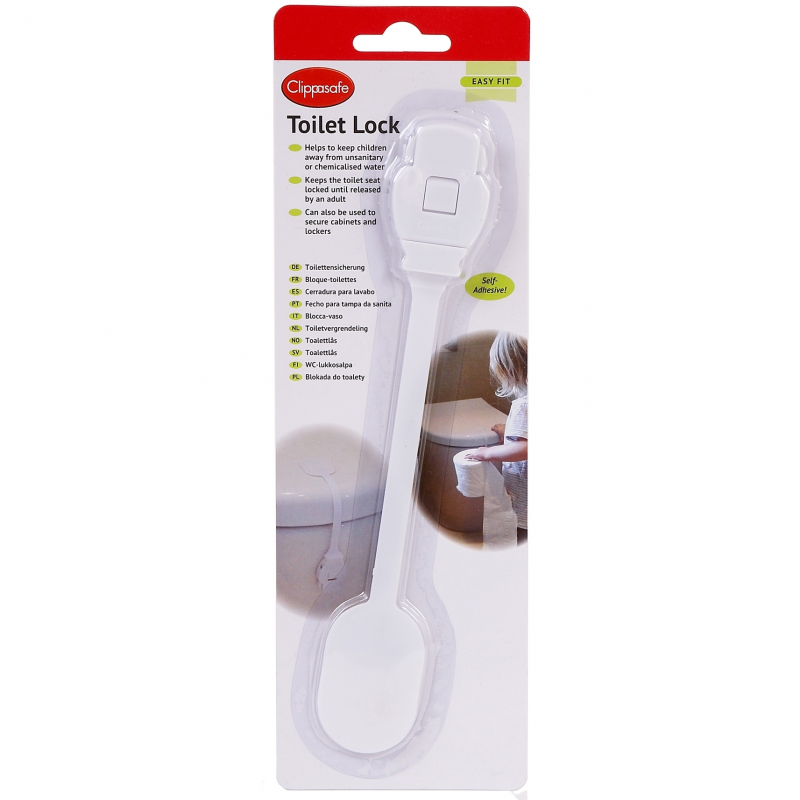 Toilet seat on sale lock