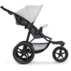 Hauck Runner Stroller- Silver- Grey- Side View