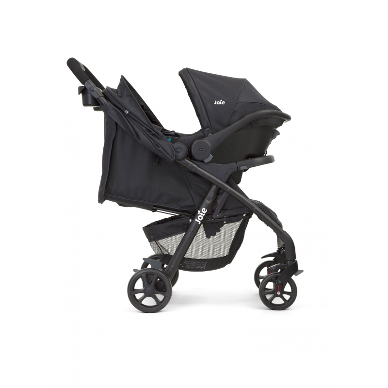 Joie Muze Travel System inc. JUVA 0+ Car Seat - Coal - Image 6