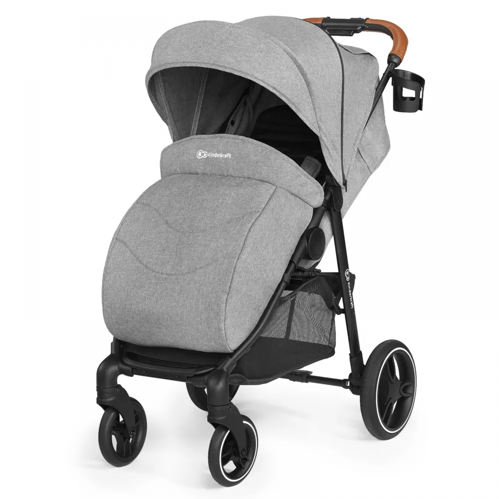 Kinderkraft Grande Pushchair 2020 Model Grey Stroller