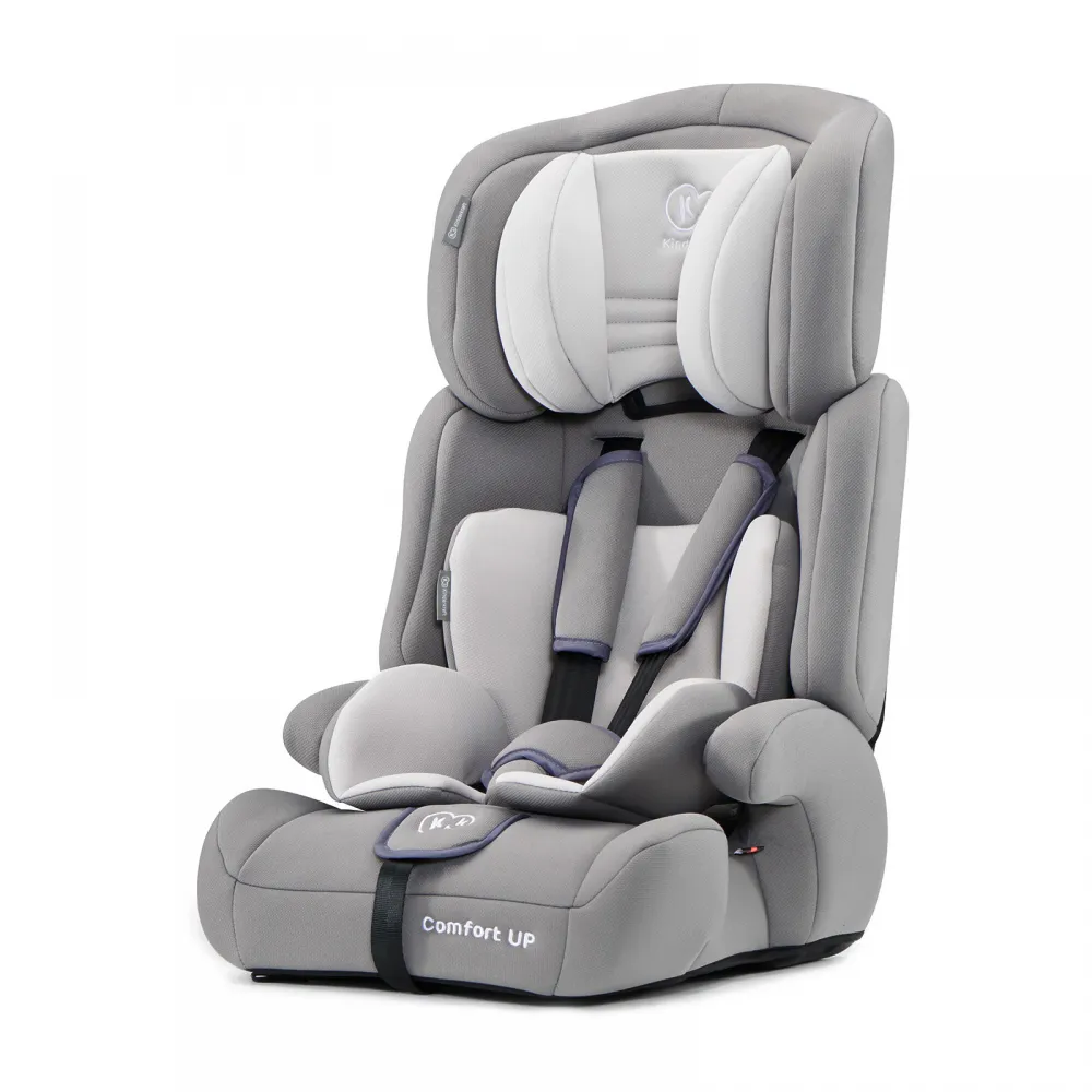 Kinderkraft Comfort Up Group 1 2 3 Car Seat Grey Baby Travel