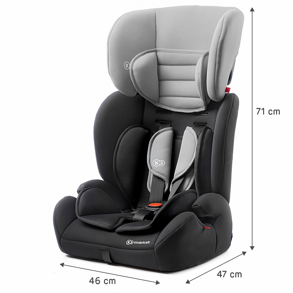Kinderkraft Concept Group 1 2 3 Car Seat Navy Baby Travel