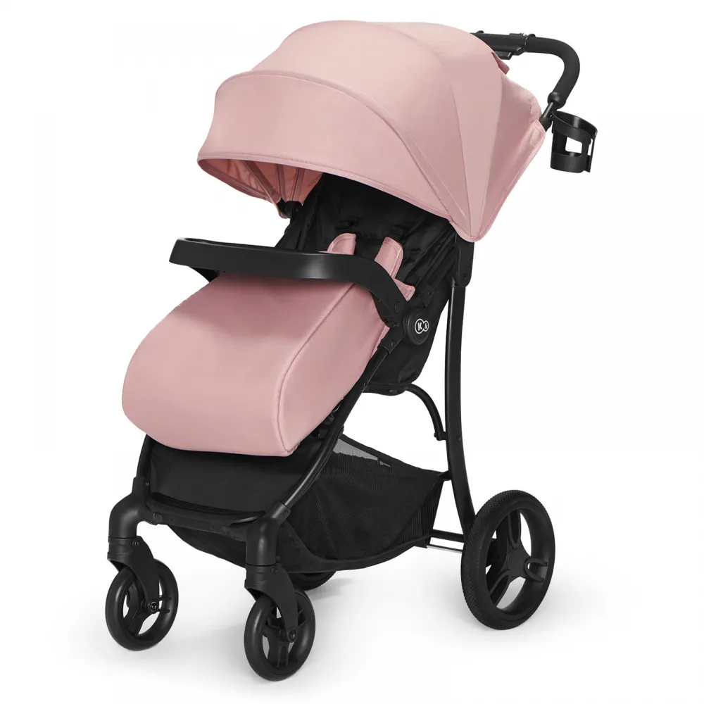Kinderkraft Cruiser Pushchair Pink Compact Stroller Baby Travel