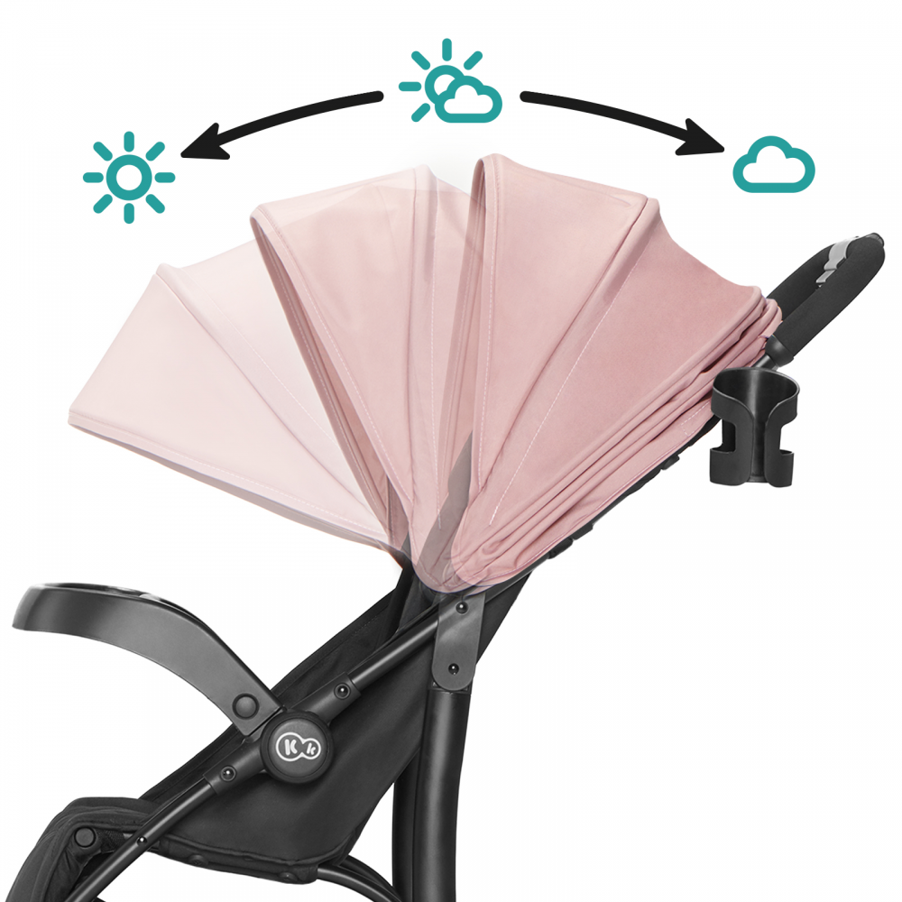 Kinderkraft Cruiser Pushchair - Pink - Image 11