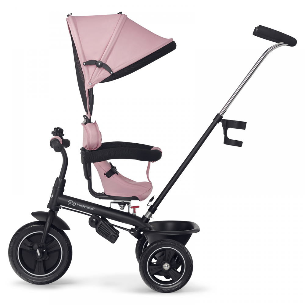 Kinderkraft Freeway Tricycle, Pink, Babies First Bike, Push bike