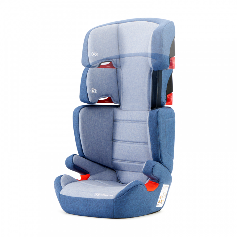 Kinderkraft JuniorFix Group 2/3 ISOFIX Car Seat Navy Baby Travel